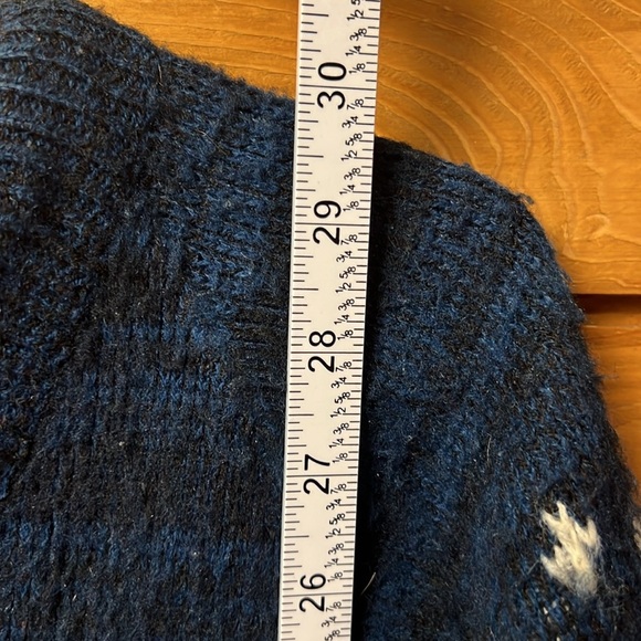 Yejidos-Cortez Alpaca V Neck Long Sleeve Knit‎ Sweater XL Ecuador Wool vintage - Picture 5 of 9